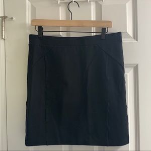 Mario Serrani Black mini skirt